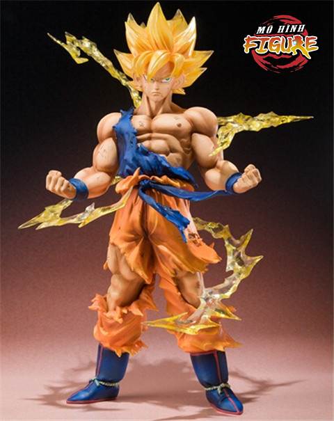 Mô Hình Goku Super Saiyan 2 Yellow Hair Trang Trí Sưu Tầm 1