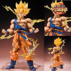 Mô Hình Goku Super Saiyan 2 Yellow Hair Trang Trí Sưu Tầm 2