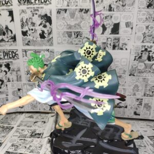 Mô hình Zoro Wano mẫu mới 3 vòng hắc kiếm - One Piece - Có Hộp Màu Đẹp