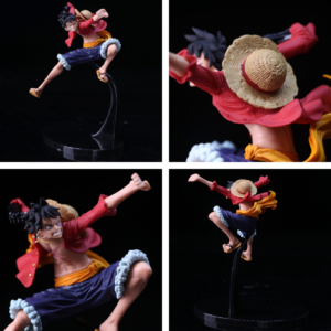 Mô hình Luffy mũ rơm sử dụng haki vũ trang cao 20cm làm quà tặng trang trí